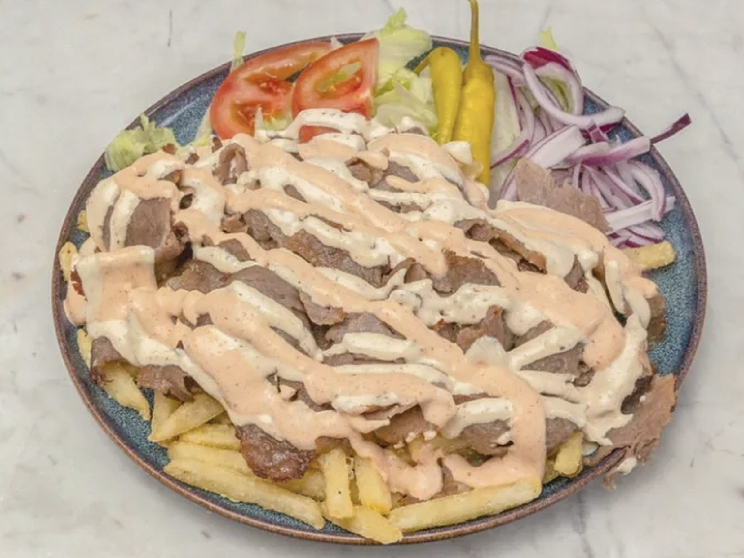 Swede Box kebabtallrik
