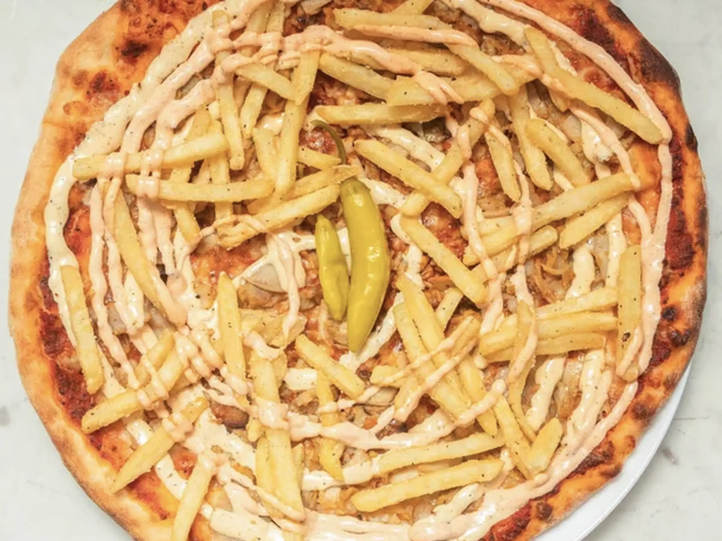 Kyckling Swedish pizza